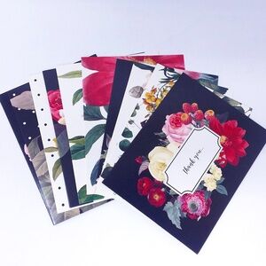 🧡4/$35🧡 10PC Botanical Variety Blank Notecards with Envelopes